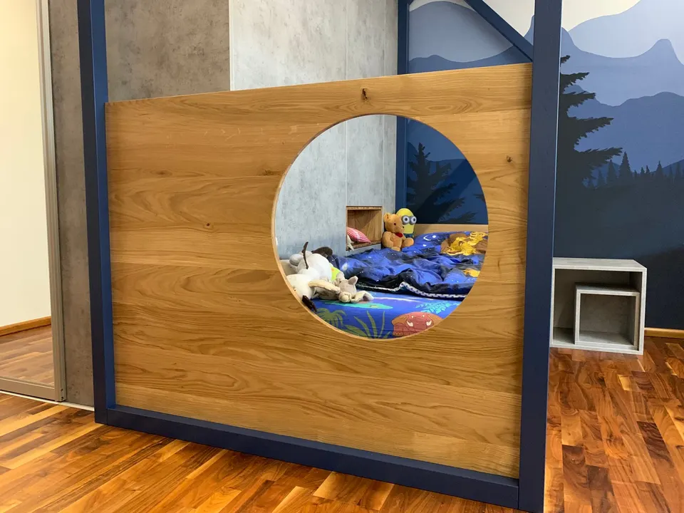 das SCHLAFZIMMER