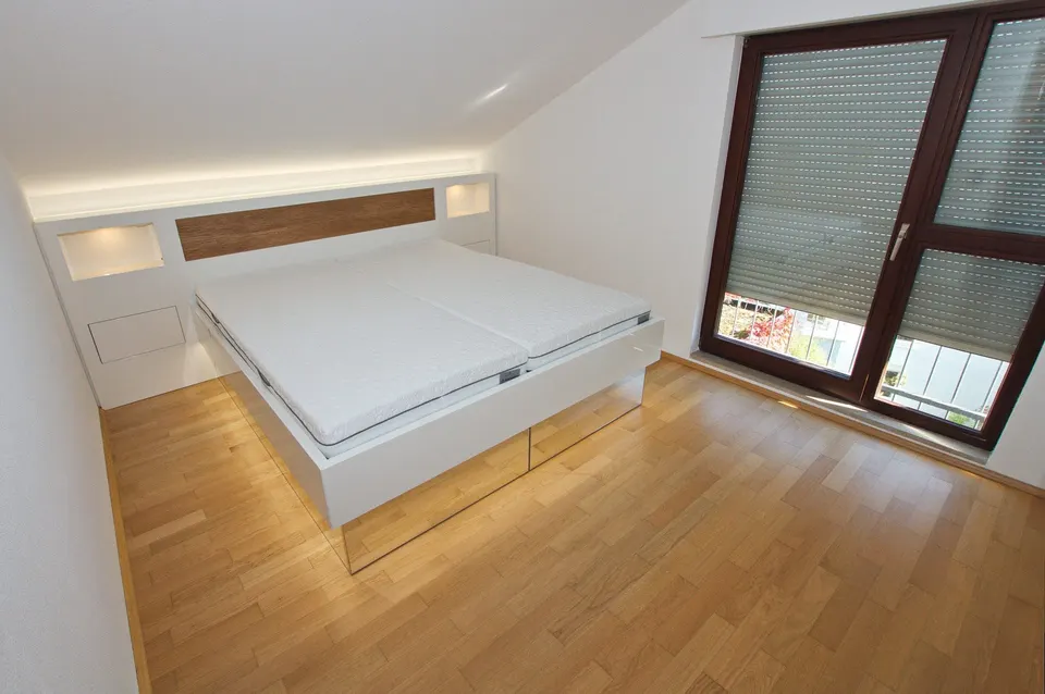das SCHLAFZIMMER