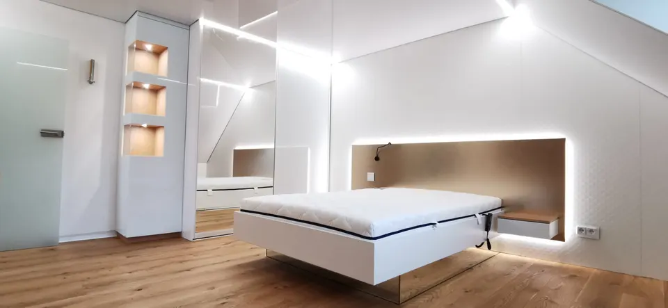 das SCHLAFZIMMER
