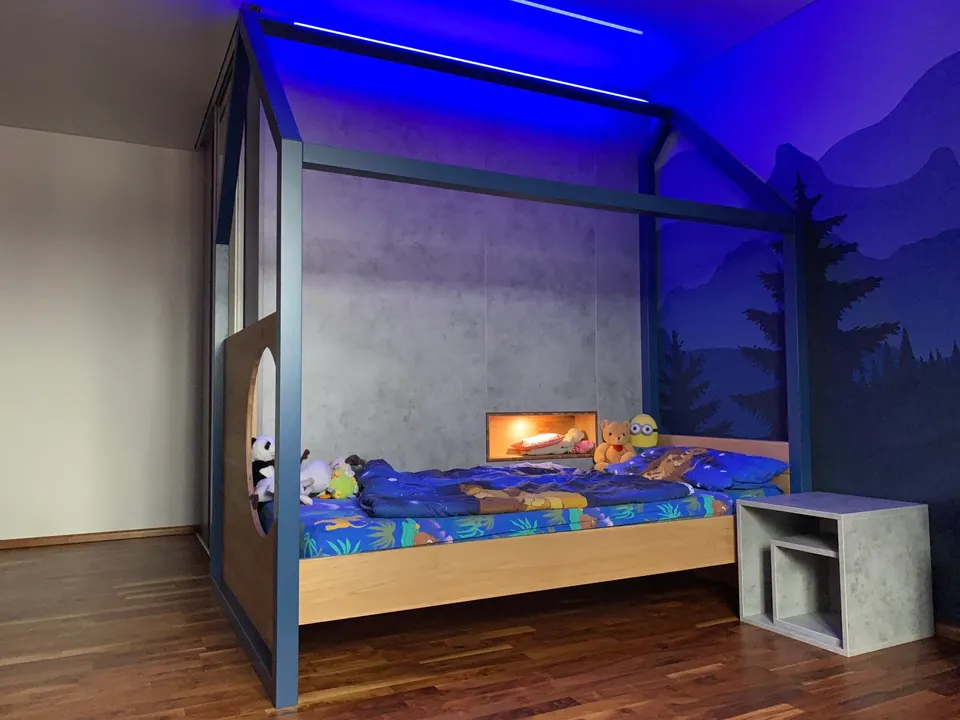 das SCHLAFZIMMER